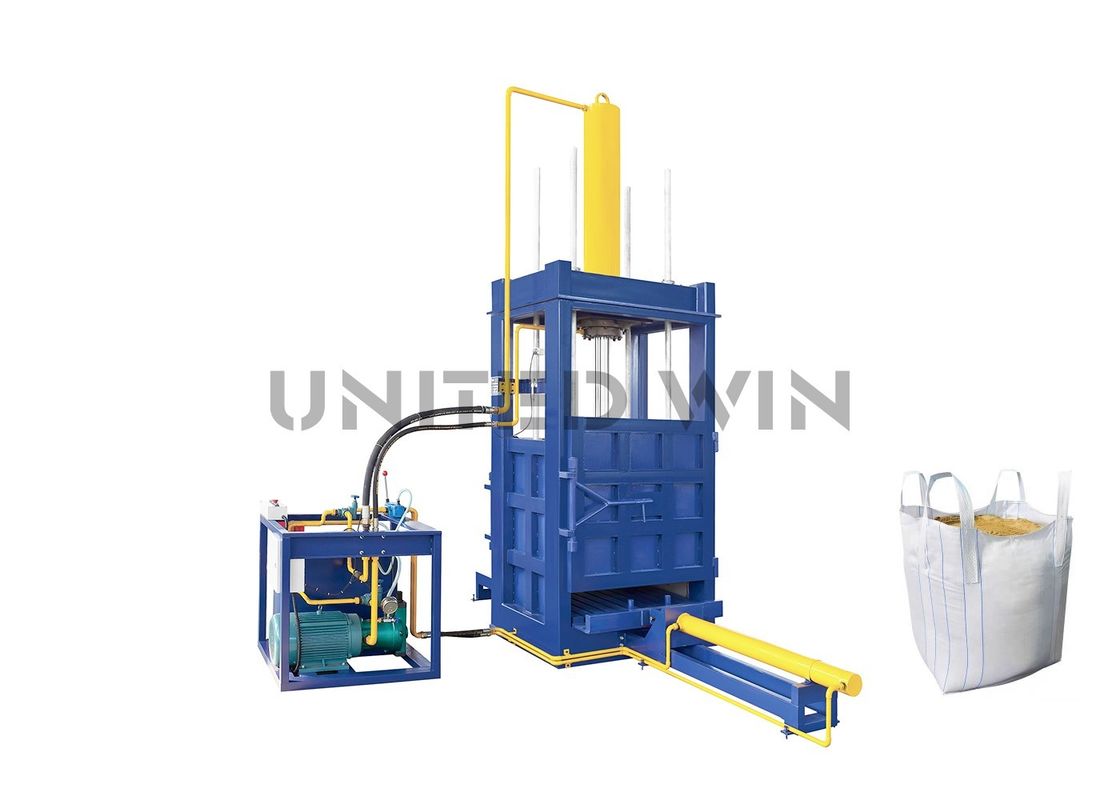 Automatic Scrap Vertical Baling Press Machine Tarpaulin Hydraulic Baling Machine 80t