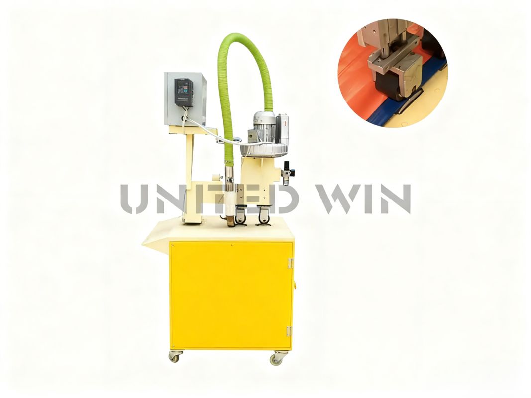 Pvc 6KW Single Head Upvc Welding Machine Intelligent Temperature Control Stable Seam Forming